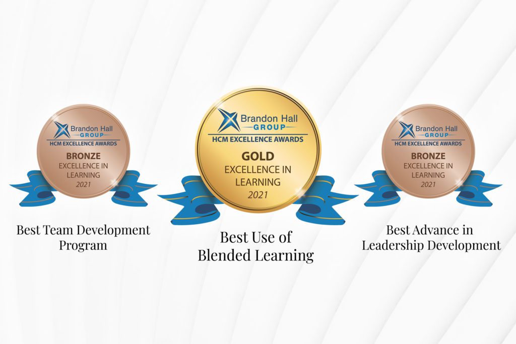 Three Brandon Hall Group Awards won by Learnship in 2021